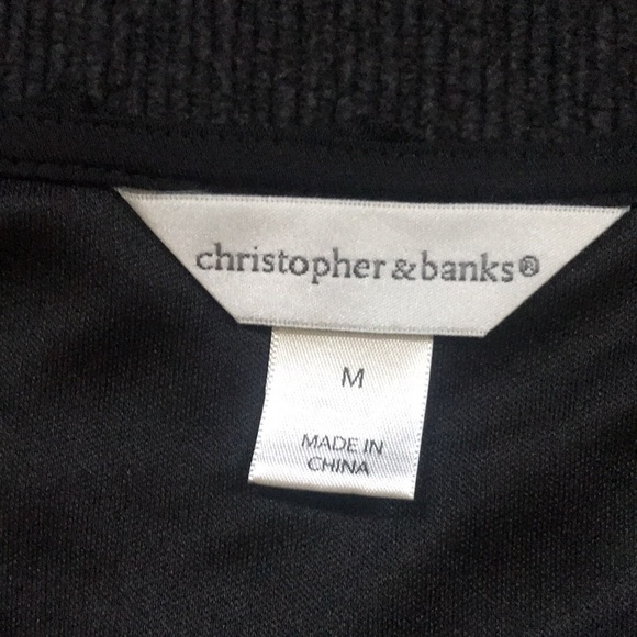 Christopher & Banks Ruffle Sheath Dress-Size M - Picture 8 of 11